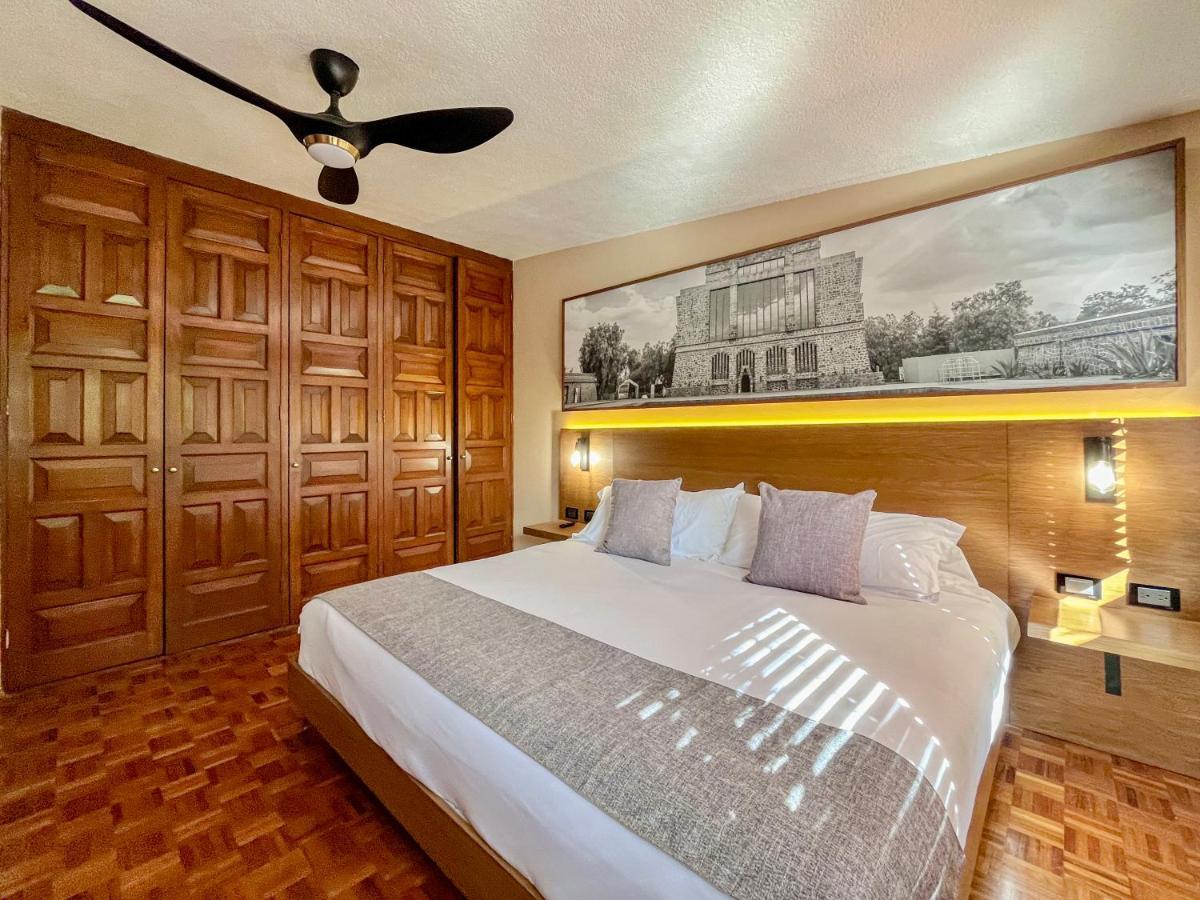 Mi Zona Lodging Coyoacan Kota Meksiko Bagian luar foto