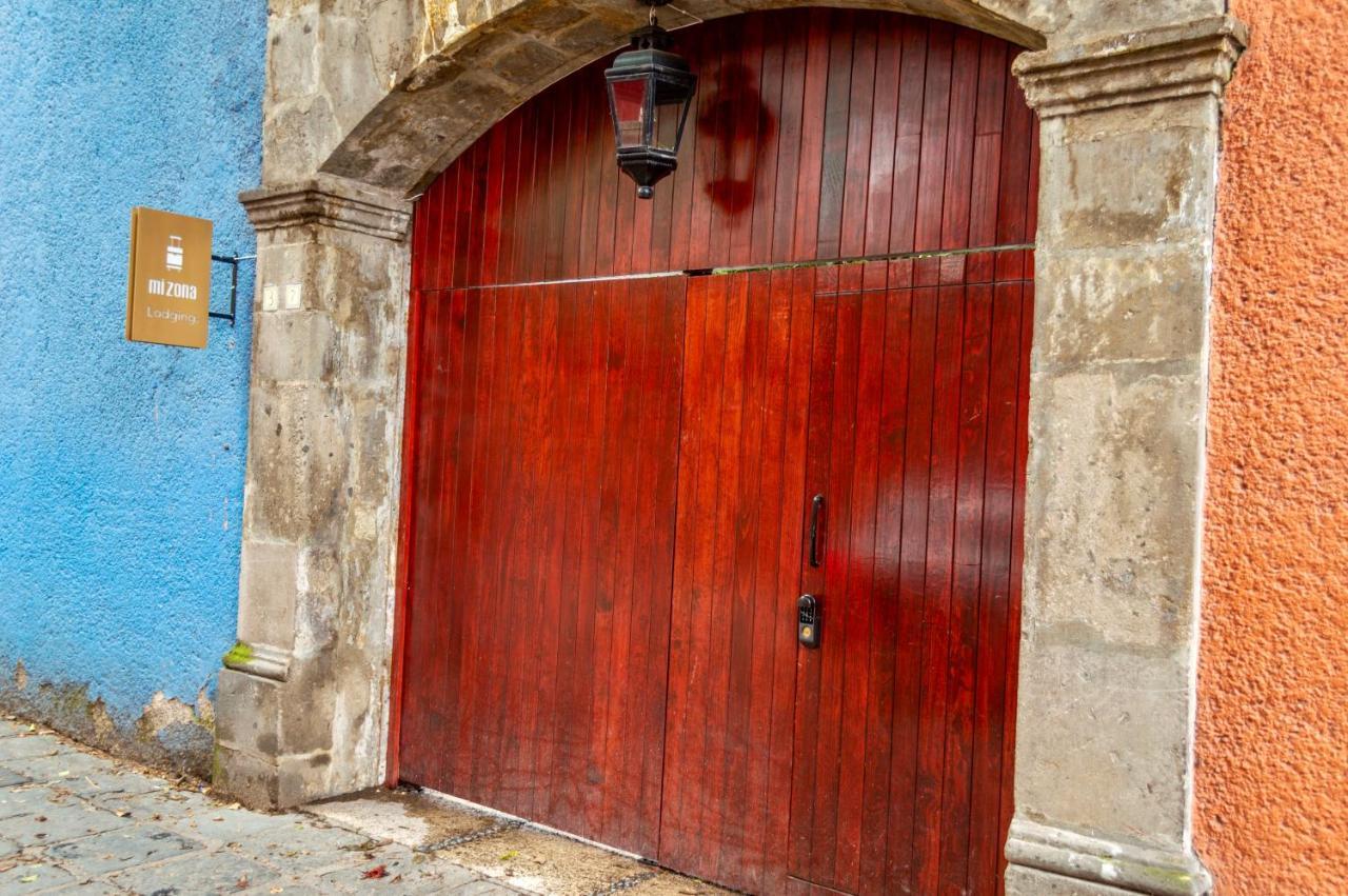 Mi Zona Lodging Coyoacan Kota Meksiko Bagian luar foto
