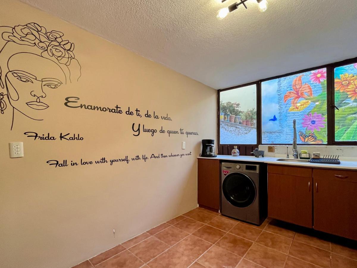 Mi Zona Lodging Coyoacan Kota Meksiko Bagian luar foto
