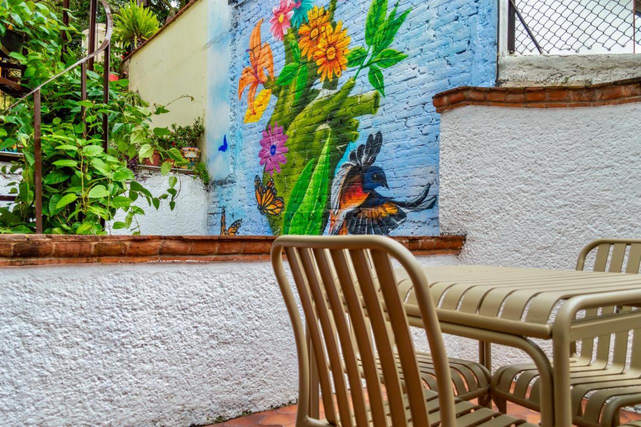 Mi Zona Lodging Coyoacan Kota Meksiko Bagian luar foto