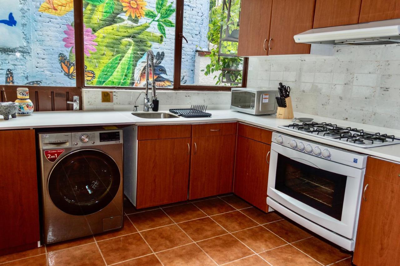Mi Zona Lodging Coyoacan Kota Meksiko Bagian luar foto
