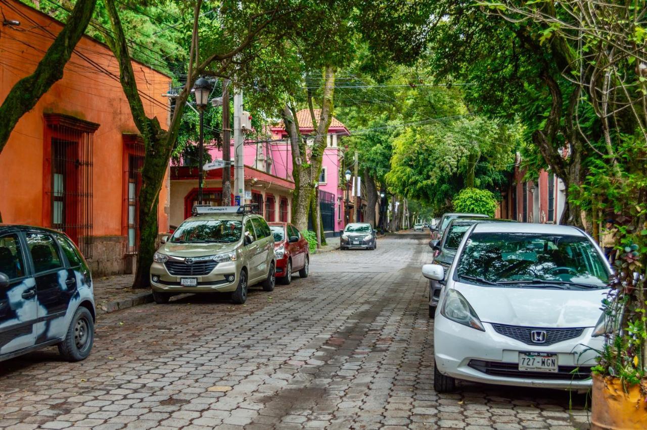 Mi Zona Lodging Coyoacan Kota Meksiko Bagian luar foto