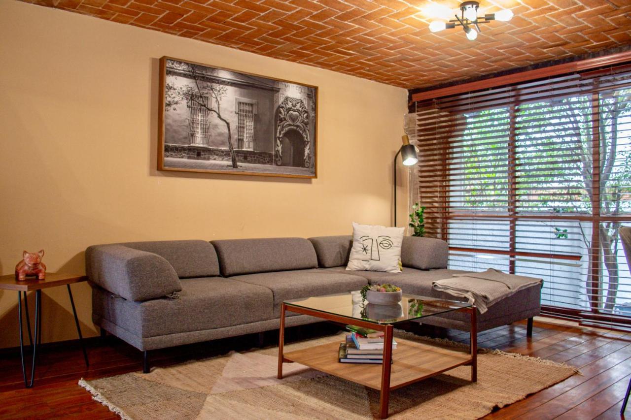 Mi Zona Lodging Coyoacan Kota Meksiko Bagian luar foto