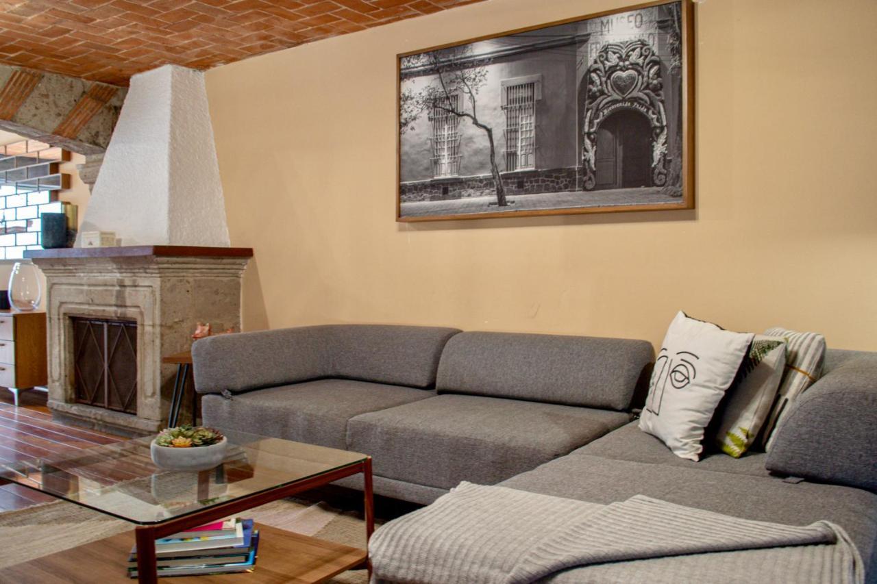 Mi Zona Lodging Coyoacan Kota Meksiko Bagian luar foto