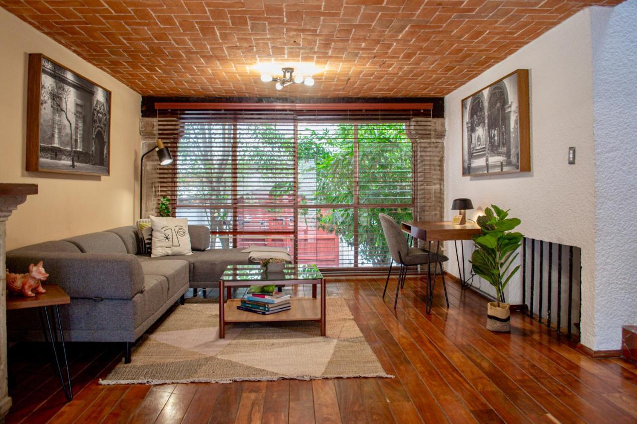 Mi Zona Lodging Coyoacan Kota Meksiko Bagian luar foto