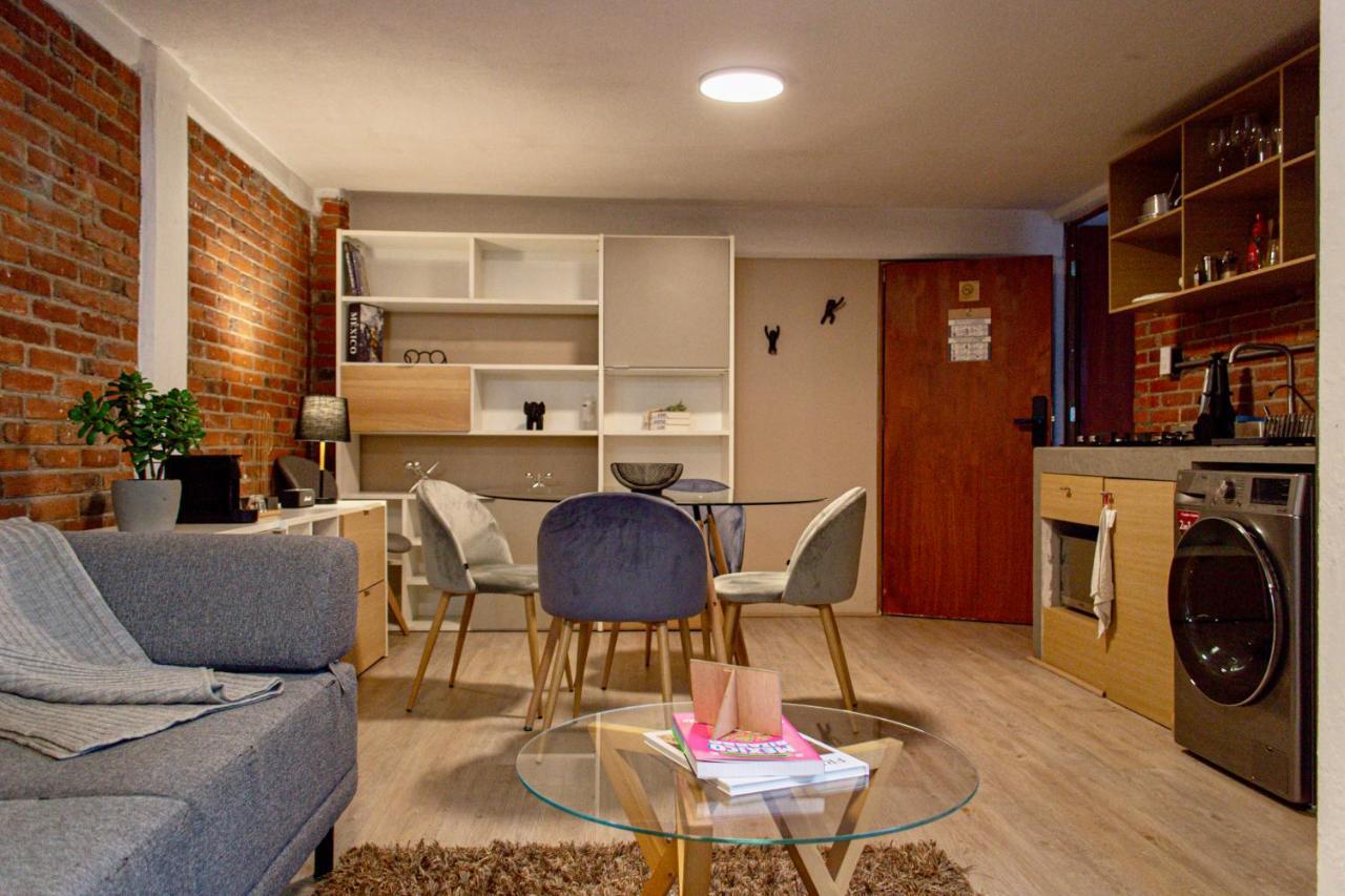 Mi Zona Lodging Coyoacan Kota Meksiko Bagian luar foto